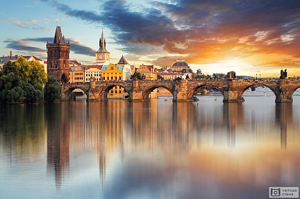 Прага - Карлов мост. Чехия