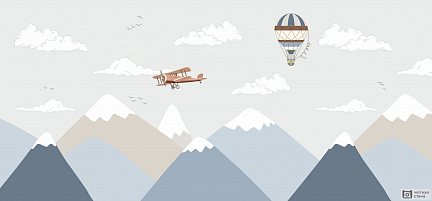 Аэроплан над горами