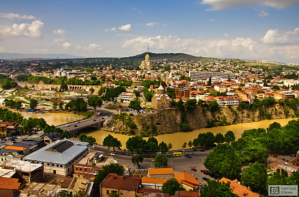 Панорама Тбилиси. Грузия