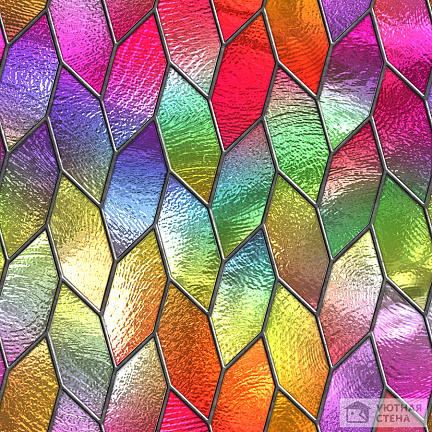 Мозаика разноцветная