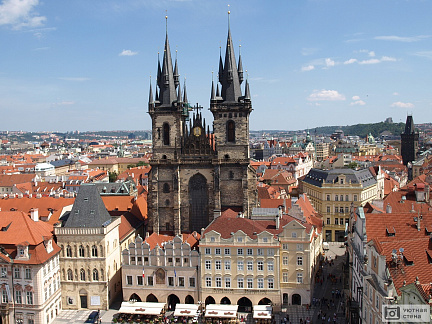 Старый город Прага. Чехия